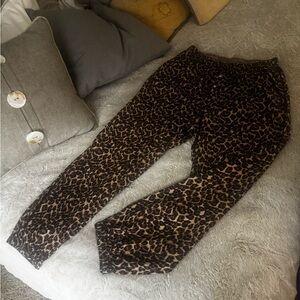 Leopard Print joggers